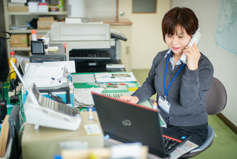現場・事務所で女性が活躍しています!